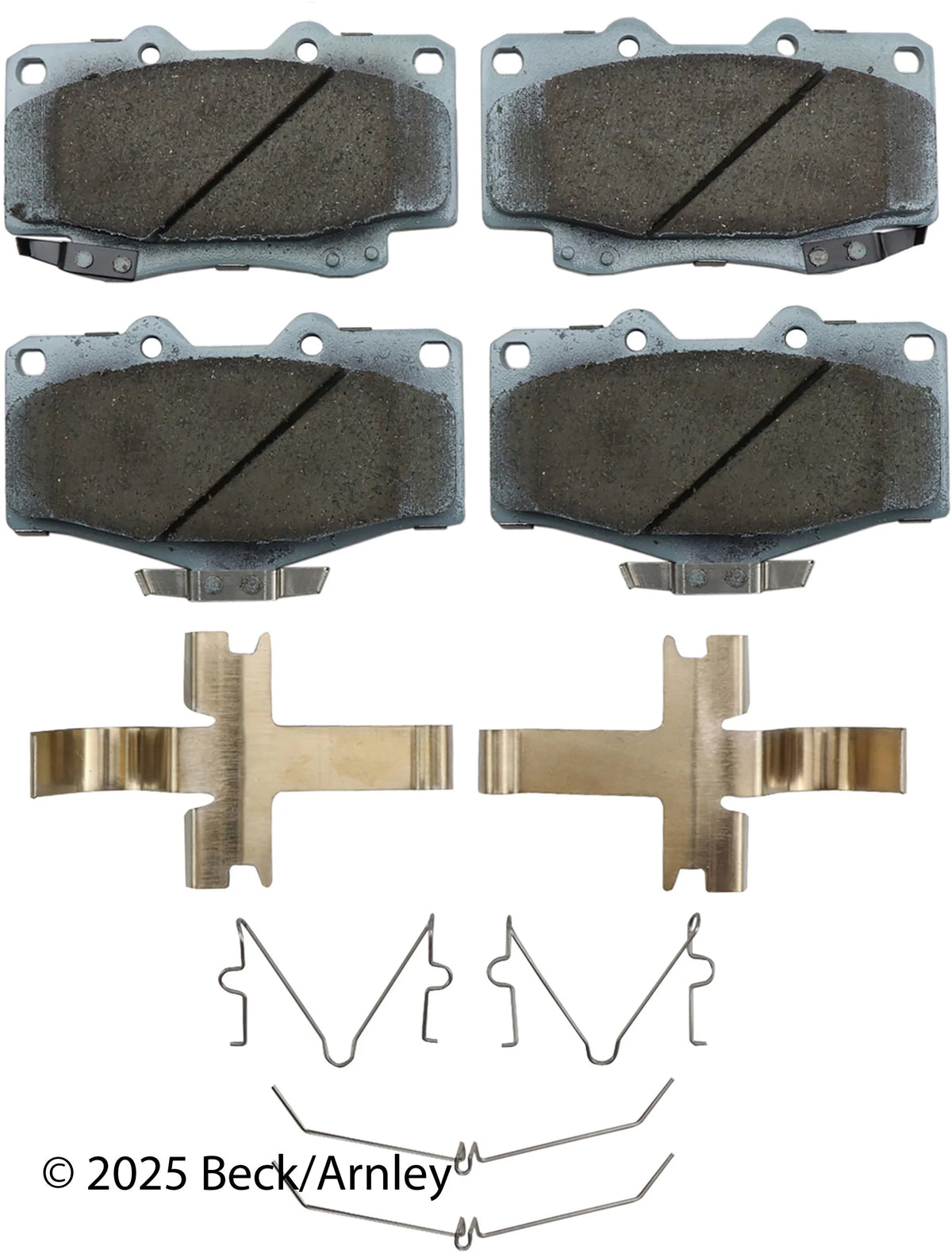 Beck/Arnley 085-6391 1995-2004 Toyota Tacoma Disc Brake Pad Set