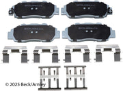 Beck/Arnley 085-6442 1991-2002 Honda Accord Disc Brake Pad Set