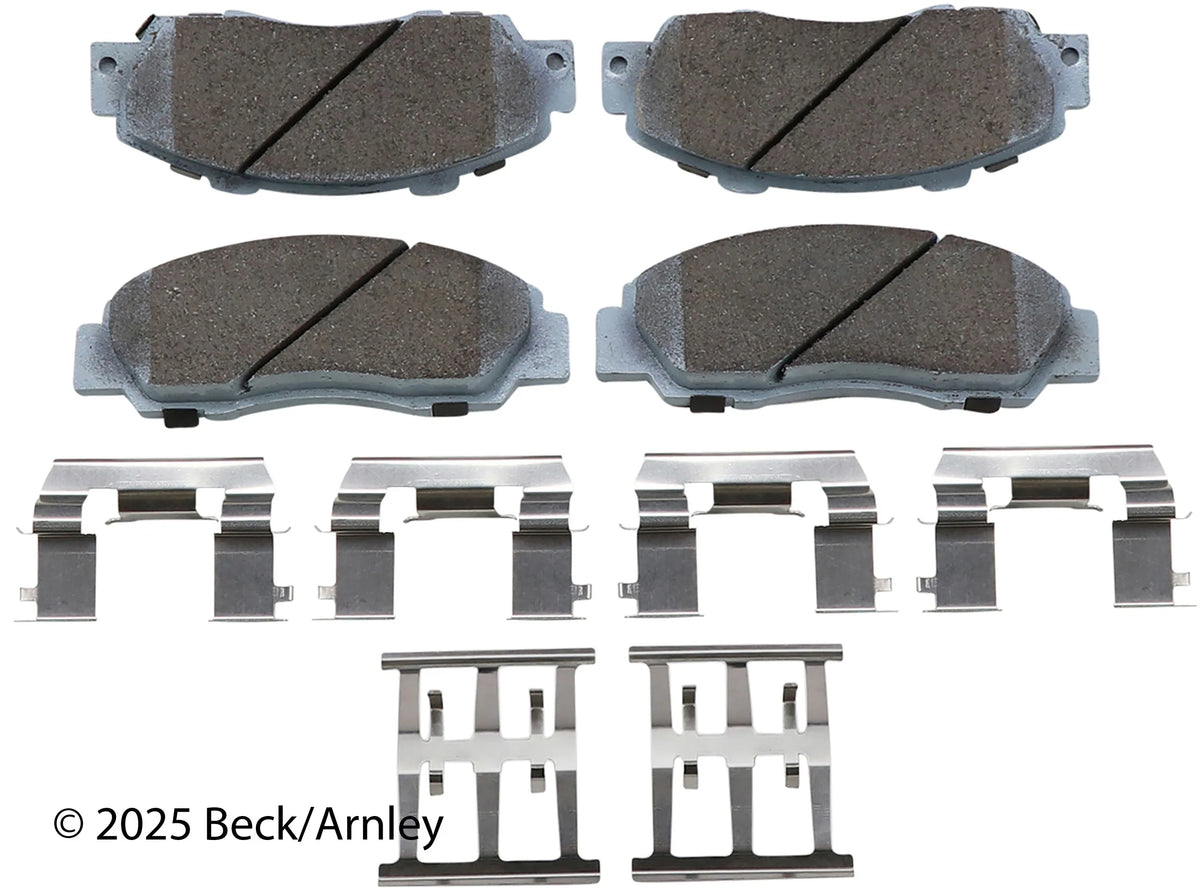 Beck/Arnley 085-6442 1991-2002 Honda Accord Disc Brake Pad Set