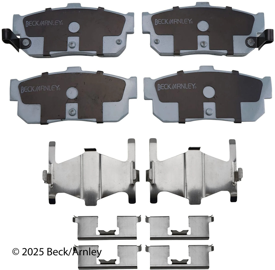 Beck/Arnley 085-6447 1993-2001 Nissan Altima Disc Brake Pad Set