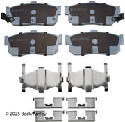 Beck/Arnley 085-6447 1993-2001 Nissan Altima Disc Brake Pad Set