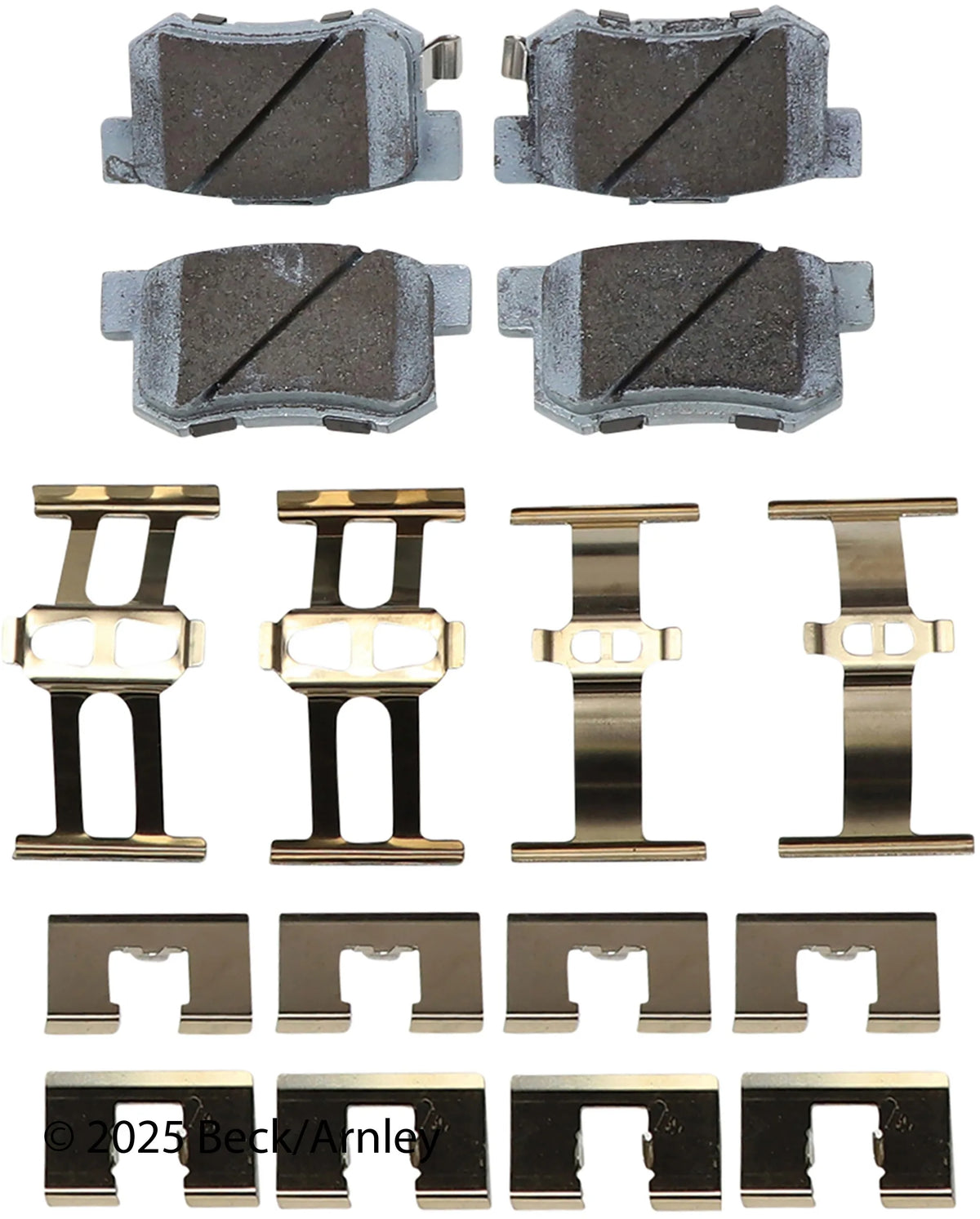 Beck/Arnley 085-6467 2013-2022 Acura ILX Disc Brake Pad Set