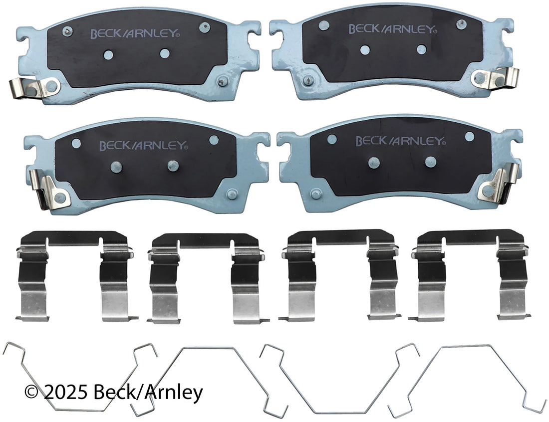 Beck/Arnley 085-6471 1999-2003 Mazda Protege Disc Brake Pad Set