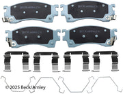 Beck/Arnley 085-6471 1999-2003 Mazda Protege Disc Brake Pad Set