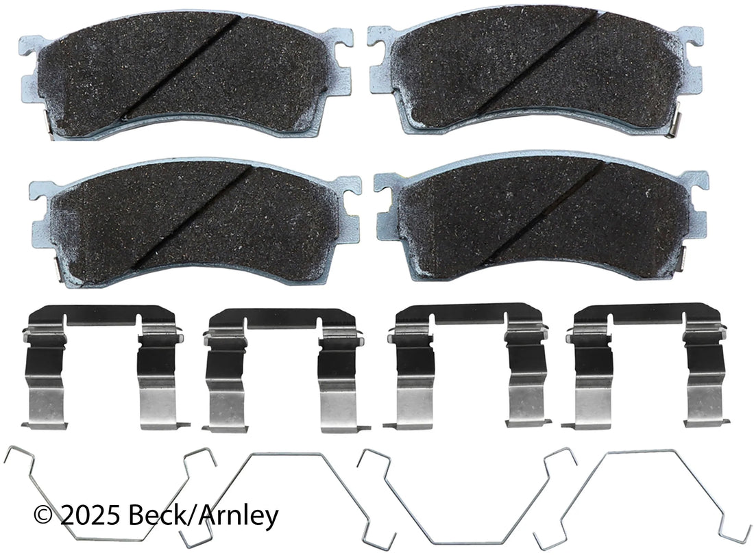 Beck/Arnley 085-6471 1999-2003 Mazda Protege Disc Brake Pad Set