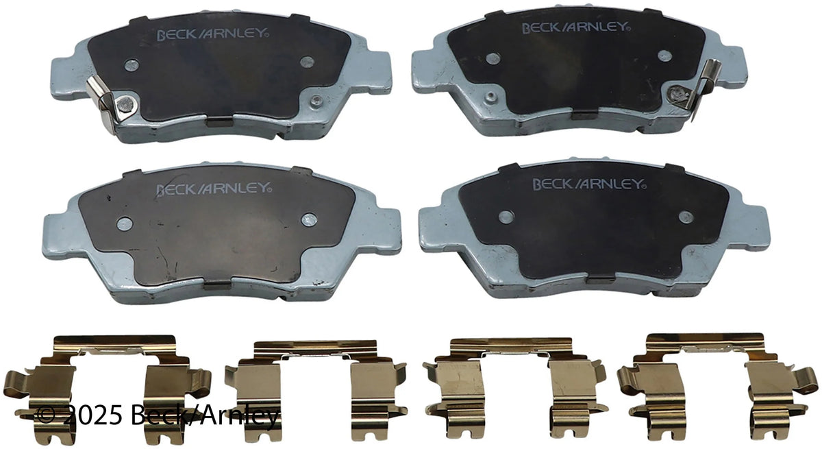 Beck/Arnley 085-6482 2007-2008 Honda Fit Disc Brake Pad Set