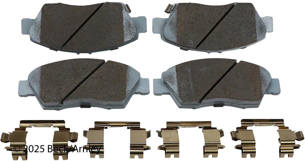 Beck/Arnley 085-6482 2007-2008 Honda Fit Disc Brake Pad Set