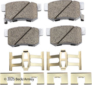 Beck/Arnley 085-6498 2007-2012 Acura RDX Disc Brake Pad Set