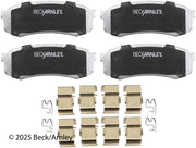 Beck/Arnley 085-6502 2003-2024 Toyota 4Runner Disc Brake Pad Set