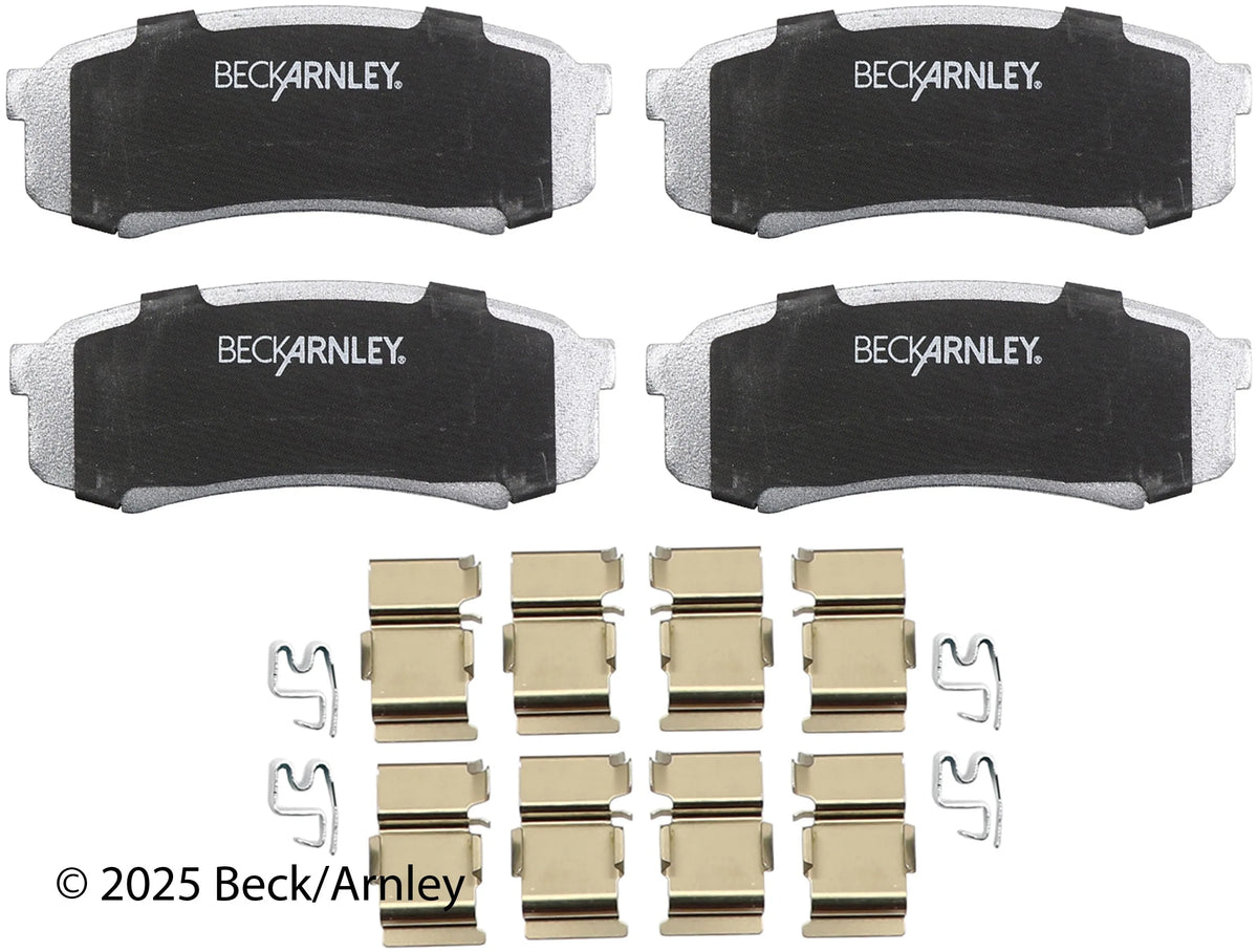 Beck/Arnley 085-6502 2003-2024 Toyota 4Runner Disc Brake Pad Set