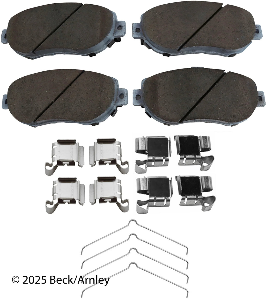 Beck/Arnley 085-6506 2002-2010 Lexus SC430 Disc Brake Pad Set
