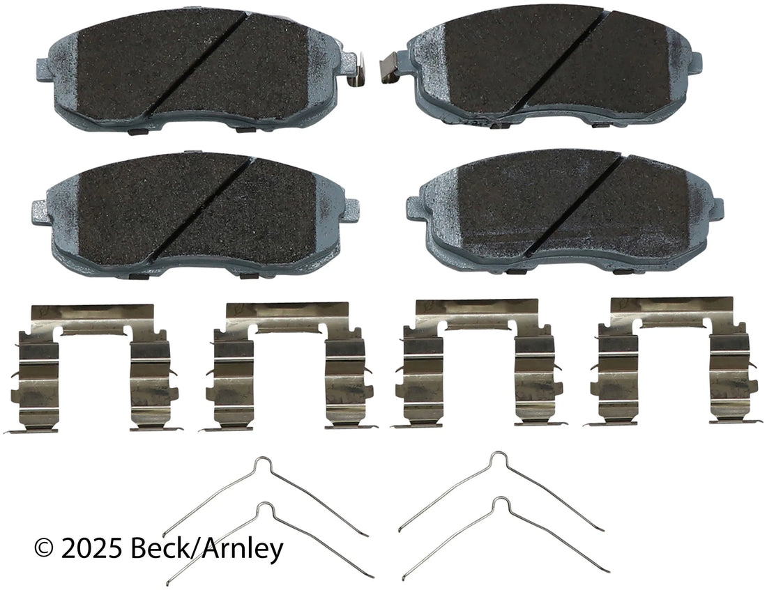 Beck/Arnley 085-6514 2007-2013 Suzuki SX4 Disc Brake Pad Set