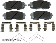 Beck/Arnley 085-6514 2007-2013 Suzuki SX4 Disc Brake Pad Set