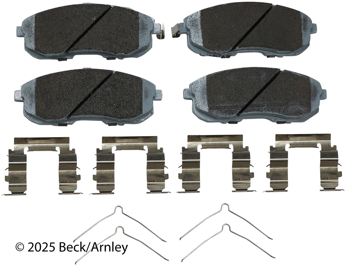 Beck/Arnley 085-6514 2007-2013 Suzuki SX4 Disc Brake Pad Set