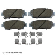 Beck/Arnley 085-6534 1998-2002 Toyota Corolla Disc Brake Pad Set