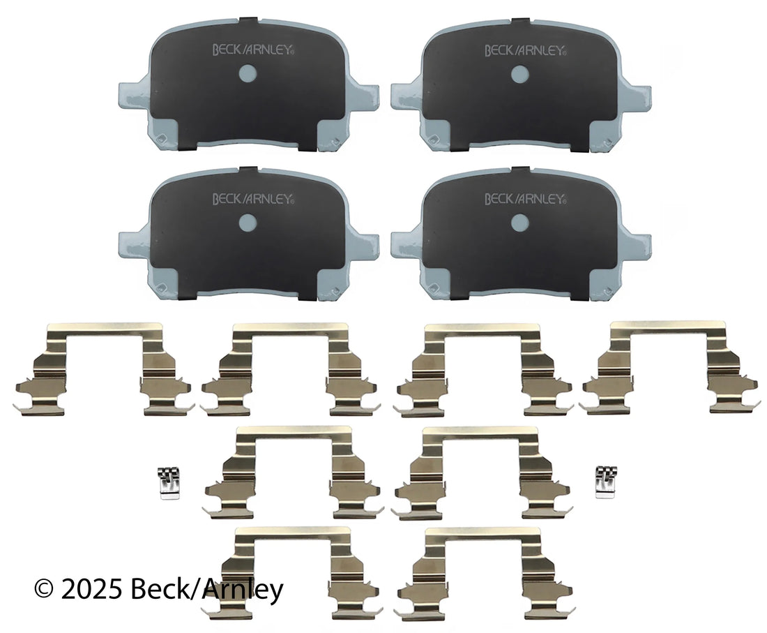Beck/Arnley 085-6538 1998-2004 Toyota Avalon Disc Brake Pad Set