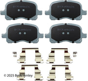 Beck/Arnley 085-6553 1998-2002 Chevrolet Prizm Disc Brake Pad Set