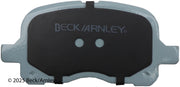 Beck/Arnley 085-6553 1998-2002 Chevrolet Prizm Disc Brake Pad Set