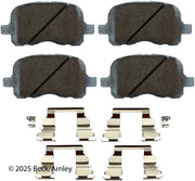 Beck/Arnley 085-6553 1998-2002 Chevrolet Prizm Disc Brake Pad Set