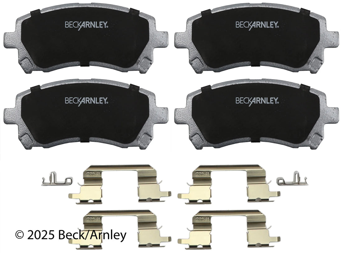 Beck/Arnley 085-6554 1998-2002 Subaru Forester Disc Brake Pad Set