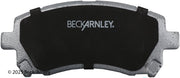 Beck/Arnley 085-6554 1998-2002 Subaru Forester Disc Brake Pad Set