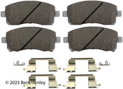 Beck/Arnley 085-6554 1998-2002 Subaru Forester Disc Brake Pad Set