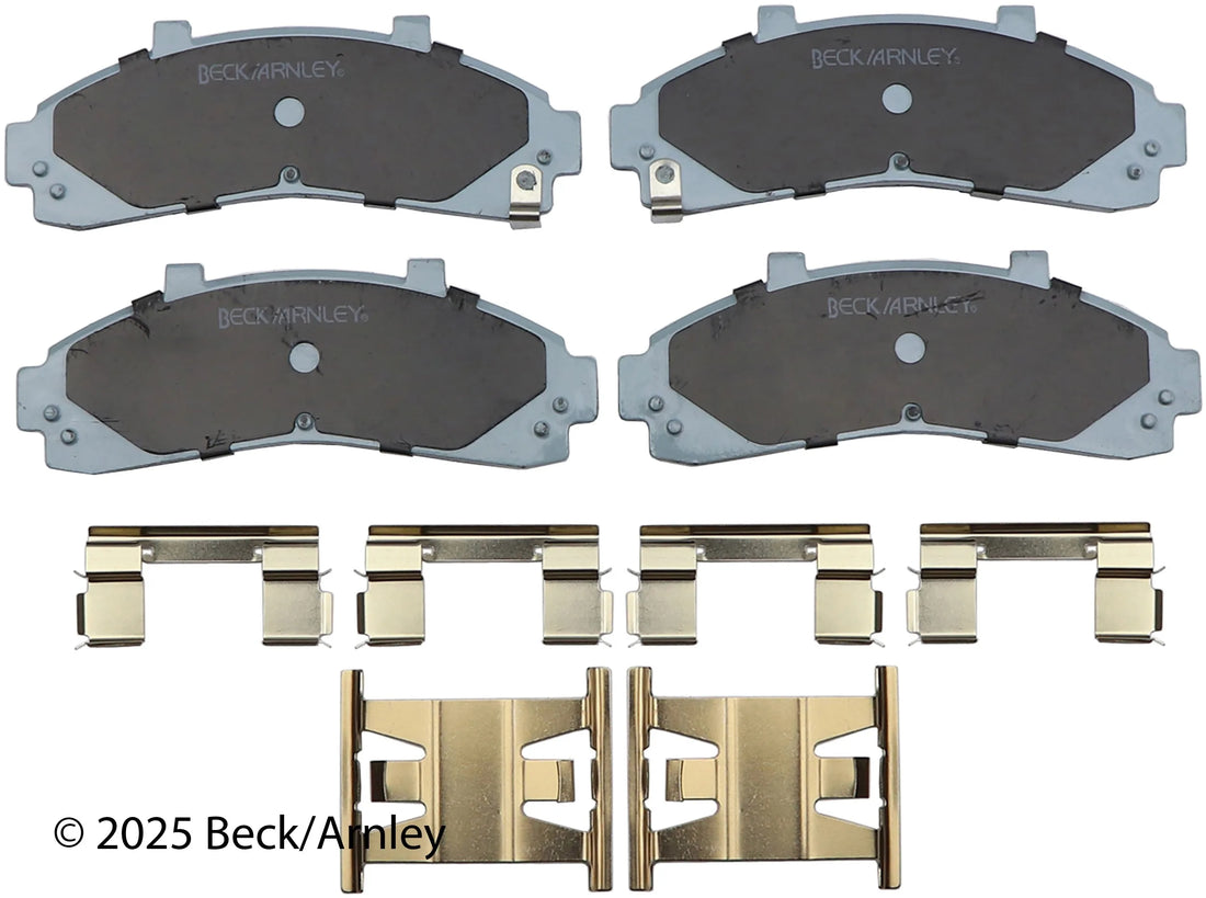 Beck/Arnley 085-6556 1995-2004 Mazda B2300 Disc Brake Pad Set