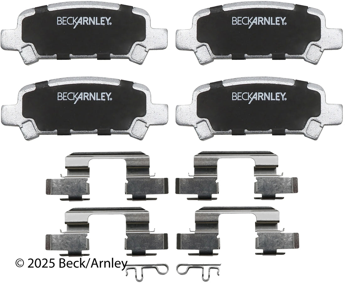 Beck/Arnley 085-6573 2000-2009 Subaru Legacy Disc Brake Pad Set