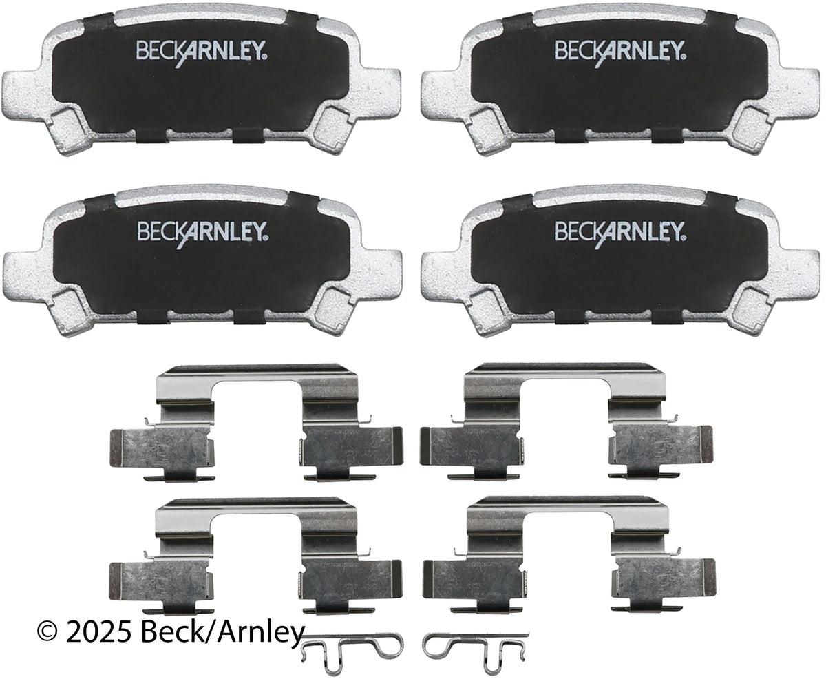 Beck/Arnley 085-6573 2000-2009 Subaru Legacy Disc Brake Pad Set