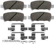 Beck/Arnley 085-6573 2000-2009 Subaru Legacy Disc Brake Pad Set