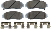 Beck/Arnley 085-6574 2005-2012 Honda Accord Disc Brake Pad Set