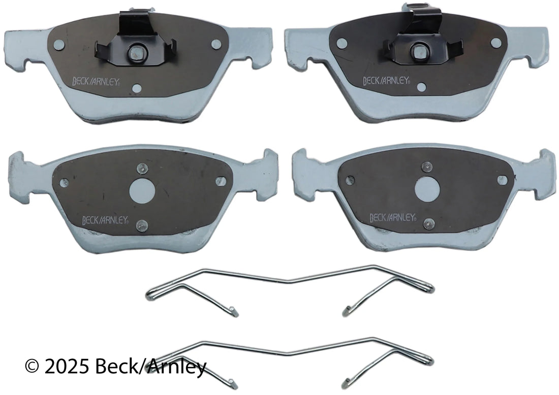 Beck/Arnley 085-6578 2007-2009 Mercedes-Benz E350 Disc Brake Pad Set