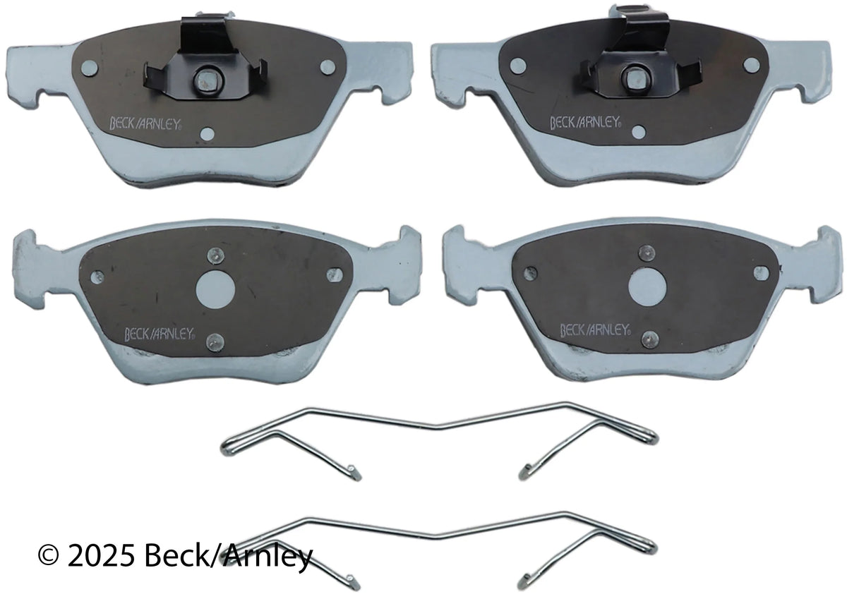 Beck/Arnley 085-6578 2007-2009 Mercedes-Benz E350 Disc Brake Pad Set