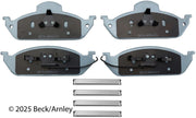 Beck/Arnley 085-6602 2003-2005 Mercedes-Benz ML350 Disc Brake Pad Set