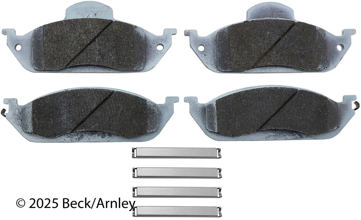 Beck/Arnley 085-6602 2003-2005 Mercedes-Benz ML350 Disc Brake Pad Set