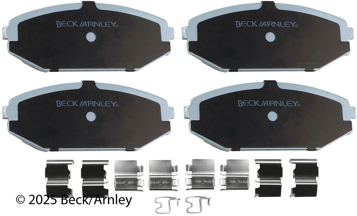 Beck/Arnley 085-6605 1999-2004 Honda Odyssey Disc Brake Pad Set