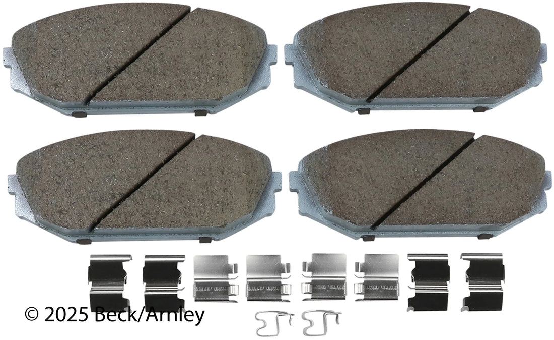 Beck/Arnley 085-6605 1999-2004 Honda Odyssey Disc Brake Pad Set