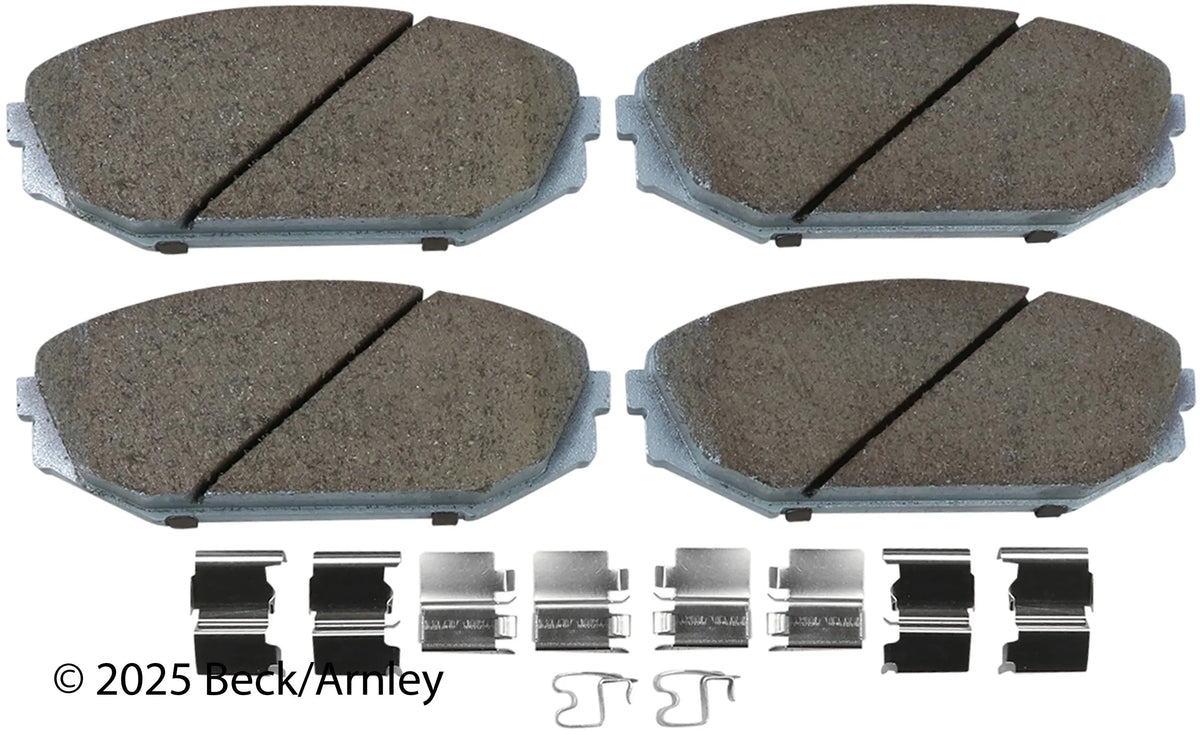 Beck/Arnley 085-6605 1999-2004 Honda Odyssey Disc Brake Pad Set