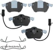 Beck/Arnley 085-6608 2000-2006 Audi A4 Disc Brake Pad Set