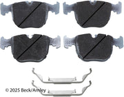 Beck/Arnley 085-6610 2000-2006 BMW X5 Disc Brake Pad Set