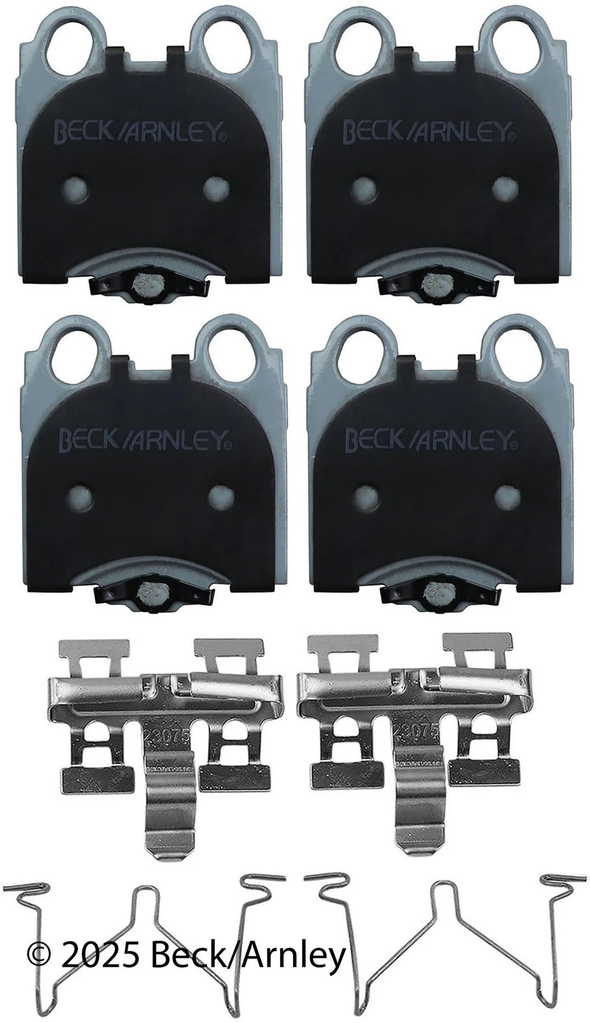 Beck/Arnley 085-6611 2002-2010 Lexus SC430 Disc Brake Pad Set