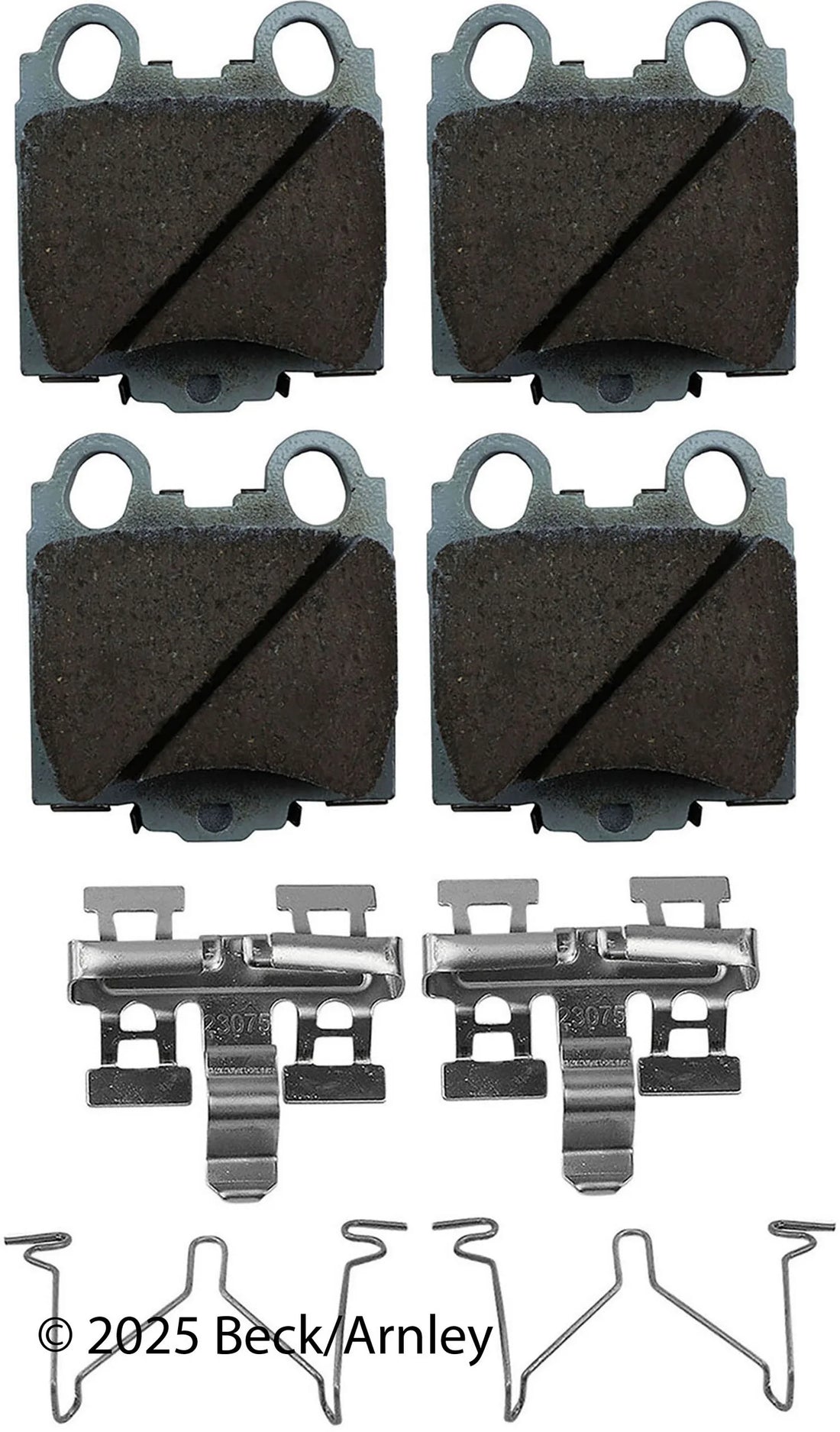 Beck/Arnley 085-6611 2002-2010 Lexus SC430 Disc Brake Pad Set