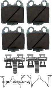 Beck/Arnley 085-6611 2002-2010 Lexus SC430 Disc Brake Pad Set