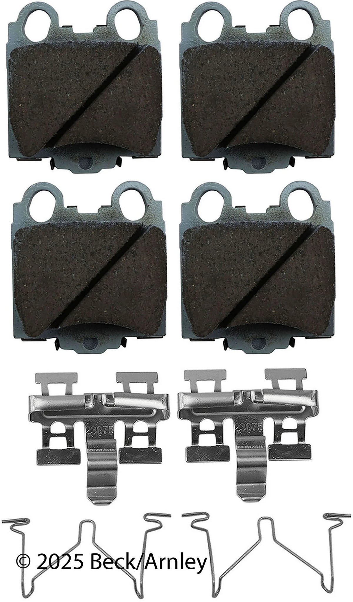 Beck/Arnley 085-6611 2002-2010 Lexus SC430 Disc Brake Pad Set