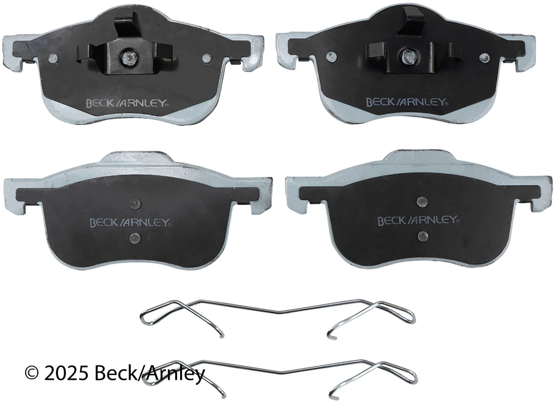 Beck/Arnley 085-6615 2001-2009 Volvo S60 Disc Brake Pad Set