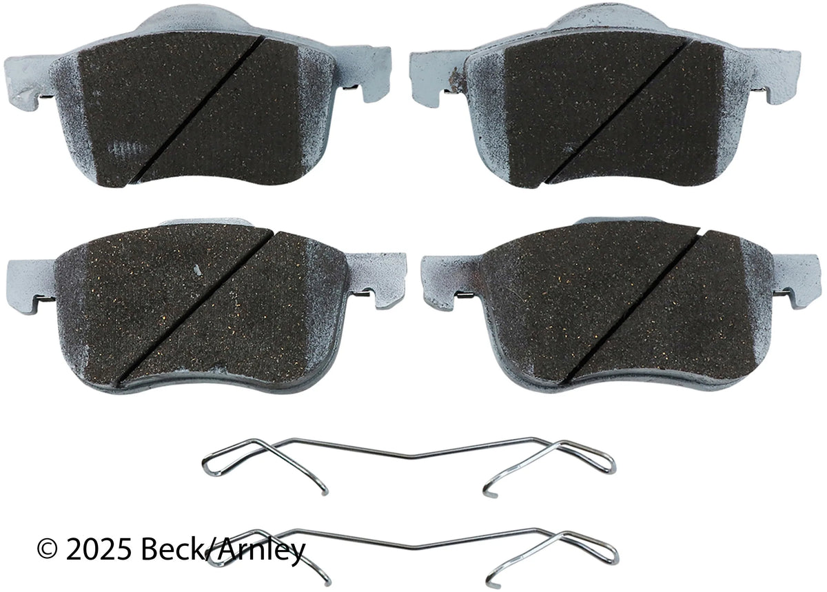 Beck/Arnley 085-6615 2001-2009 Volvo S60 Disc Brake Pad Set