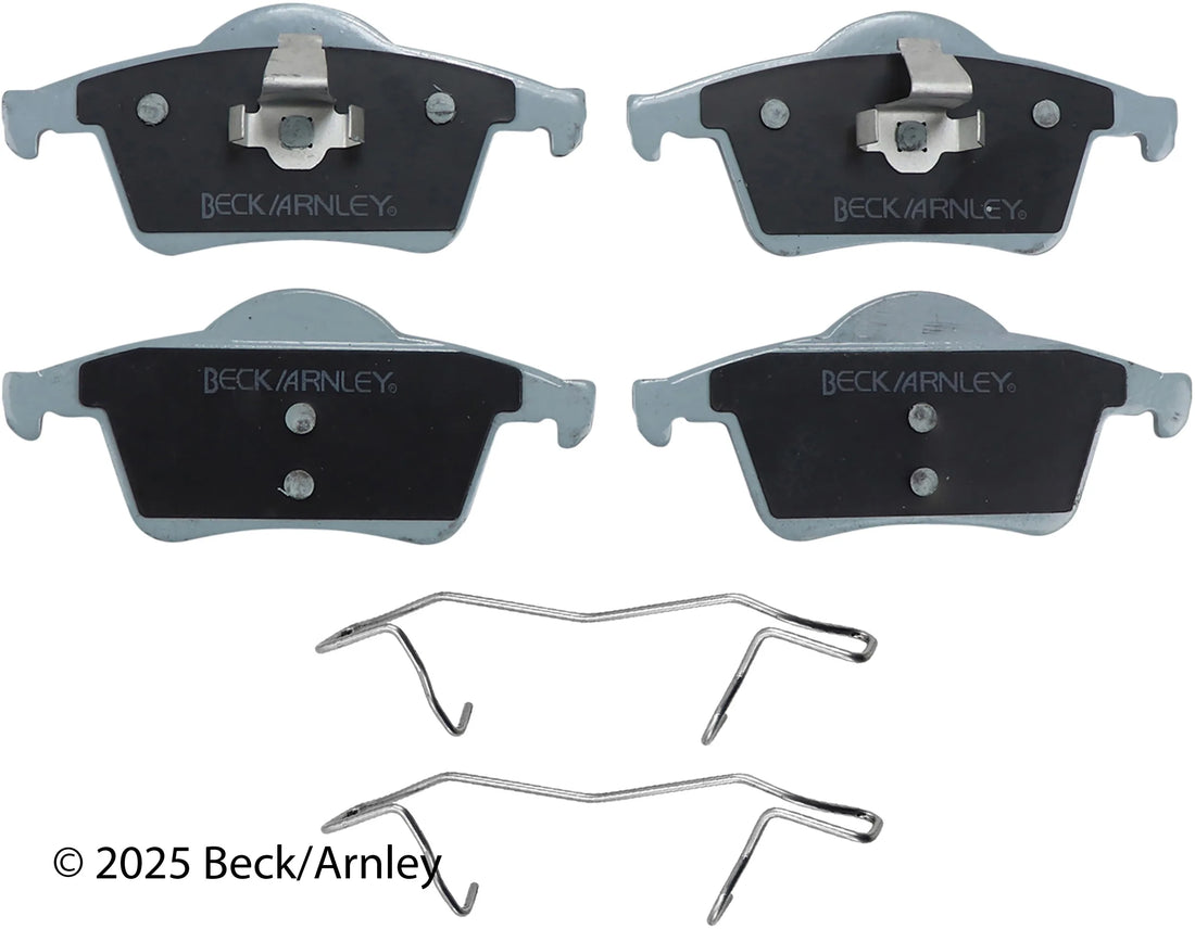 Beck/Arnley 085-6616 2001-2009 Volvo S60 Disc Brake Pad Set