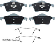 Beck/Arnley 085-6616 2001-2009 Volvo S60 Disc Brake Pad Set