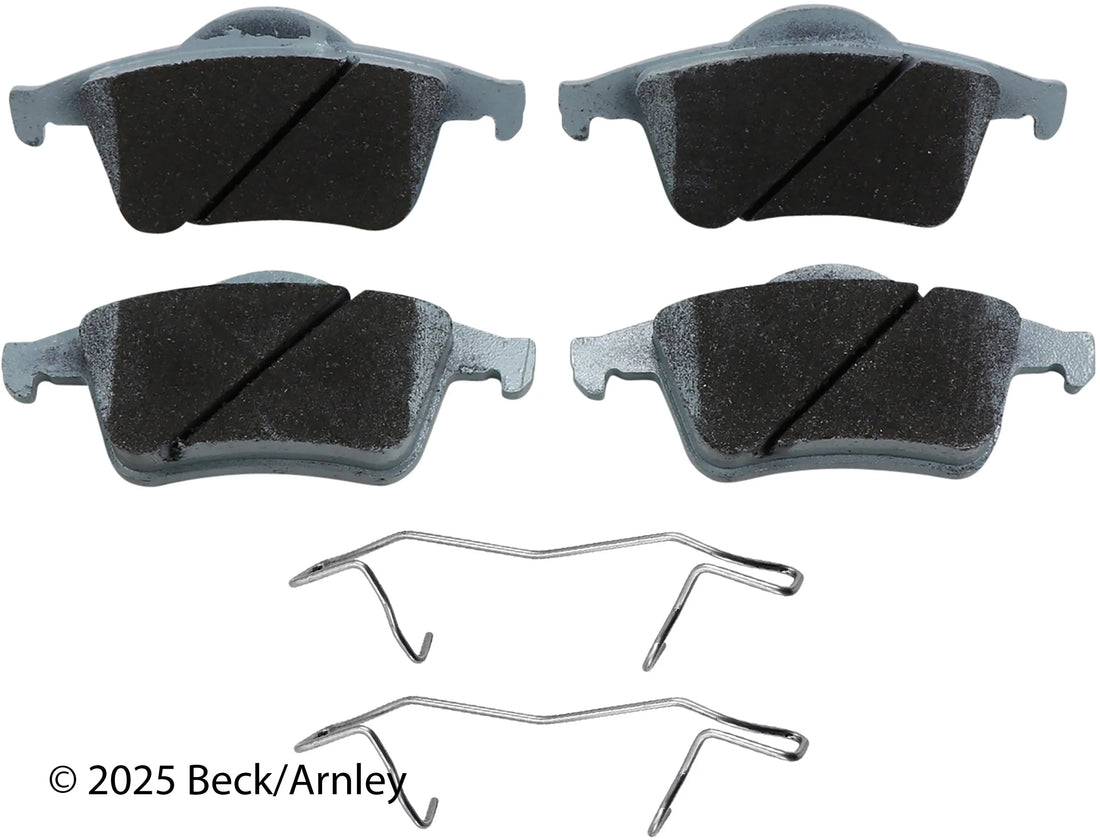 Beck/Arnley 085-6616 2001-2009 Volvo S60 Disc Brake Pad Set