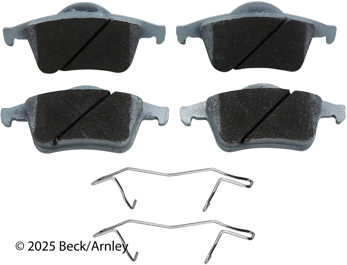 Beck/Arnley 085-6616 2001-2009 Volvo S60 Disc Brake Pad Set
